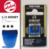 583 - Blu Rossastro Acquerello 1/2 Godet Rembrandt Aquarel Talens