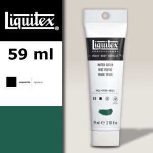 501 - Verde tenue 59 ML Colore Acrilico Heavy Body Extra-Fine Liquitex