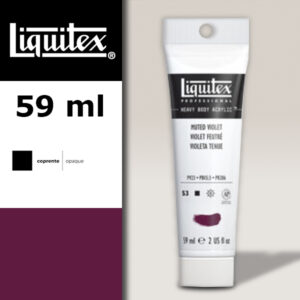 502 - Violetto tenue 59 ML Colore Acrilico Heavy Body Extra-Fine Liquitex