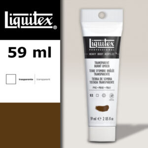 130 - Terra d'ombra bruciata bruciata 59 ML Colore Acrilico Heavy Body Extra-Fine Liquitex
