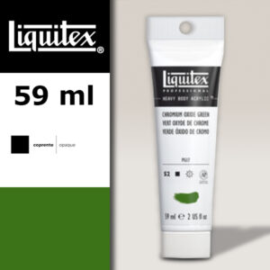 166 - Verde di ossido cromo 59 ML Colore Acrilico Heavy Body Extra-Fine Liquitex