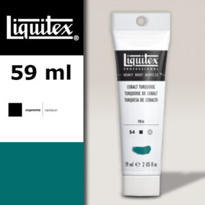 169 - Cobalto turchese 59 ML Colore Acrilico Heavy Body Extra-Fine Liquitex