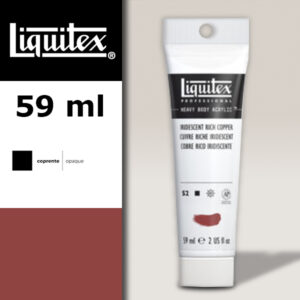 230 - Rame ricco iridescente 59 ML Colore Acrilico Heavy Body Extra-Fine Liquitex