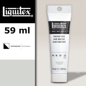 238 - Bianco iridescente 59 ML Colore Acrilico Heavy Body Extra-Fine Liquitex