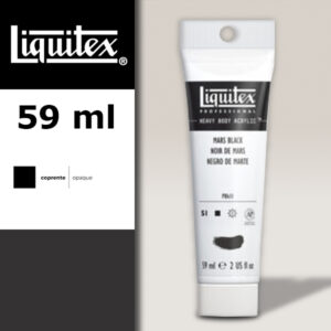 276 - Nero di Marte 59 ML Colore Acrilico Heavy Body Extra-Fine Liquitex