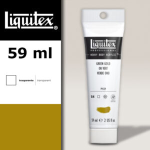 325 - Verde dorato 59 ML Colore Acrilico Heavy Body Extra-Fine Liquitex
