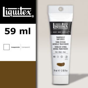 333 - Terra d'ombra naturale trasp. 59 ML Colore Acrilico Heavy Body Extra-Fine Liquitex