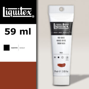 335 - Rosso di Marte 59 ML Colore Acrilico Heavy Body Extra-Fine Liquitex