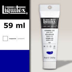 380 - Oltremare scuro tonalità verde 59 ML Colore Acrilico Heavy Body Extra-Fine Liquitex