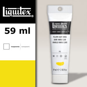 411 - Giallo Hansa chiaro 59 ML Colore Acrilico Heavy Body Extra-Fine Liquitex