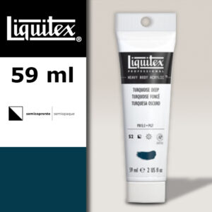 561 - Turchese scuro 59 ML Colore Acrilico Heavy Body Extra-Fine Liquitex