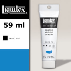 570 - Blu brillante 59 ML Colore Acrilico Heavy Body Extra-Fine Liquitex