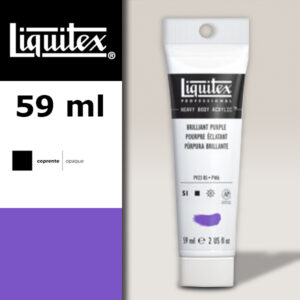 590 - Porpora brillante 59 ML Colore Acrilico Heavy Body Extra-Fine Liquitex