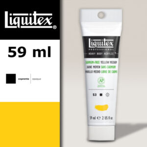 890 - Giallo medio privo di cadmio 59 ML Colore Acrilico Heavy Body Extra-Fine Liquitex