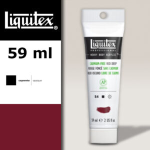 895 - Rosso scuro privo di cadmio 59 ML Colore Acrilico Heavy Body Extra-Fine Liquitex