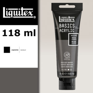 L072 - 049 - Grafite Iridescente 118 ML Colore Acrilico Liquitex Basics