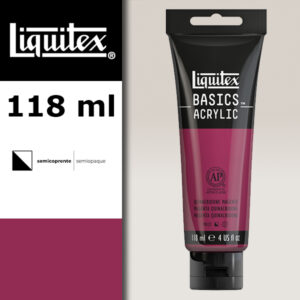L034 - 114 - Magenta Acra 118 ML Colore Acrilico Liquitex Basics
