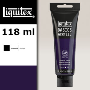 L040 - 186 - Porpora 118 ML Colore Acrilico Liquitex Basics