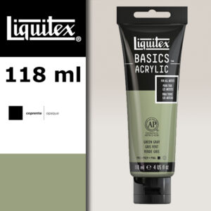 L067 - 205 - Grigio Verde 118 ML Colore Acrilico Liquitex Basics