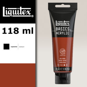 L062 - 335 - Rosso di Marte 118 ML Colore Acrilico Liquitex Basics