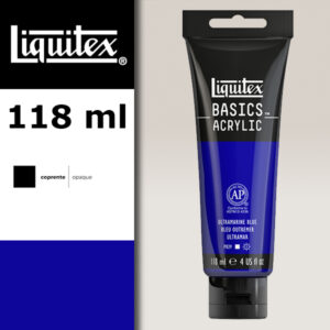 L043 - 380 - Oltremare Scuro 118 ML Colore Acrilico Liquitex Basics