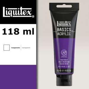 L039 - 391 - Viola Prismatico 118 ML Colore Acrilico Liquitex Basics