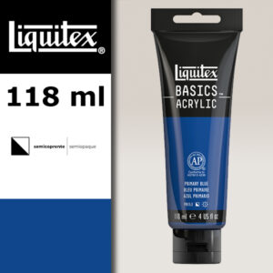 L046 - 420 - Blu Primario 118 ML Colore Acrilico Liquitex Basics