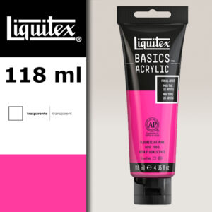L031 - 987 - Rosa Fluorescente 118 ML Colore Acrilico Liquitex Basics