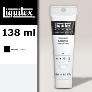 432 - Bianco Titanio 138 ML Heavy Body Extra-Fine Liquitex