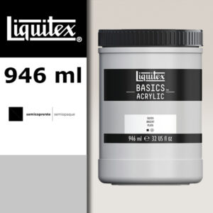 L071 - 052 - Argento 946 ML Colore Acrilico Liquitex Basics