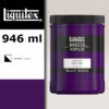 L038 - 115 - Viola Scuro 946 ML Colore Acrilico Liquitex Basics