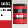 L024 - 151 - Rosso Cadmio Medio Imit 946 ML Colore Acrilico Liquitex Basics