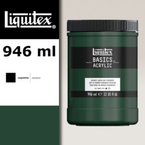 L055 - 224 - Verde di Hooker Permanente 946 ML Colore Acrilico Liquitex Basics