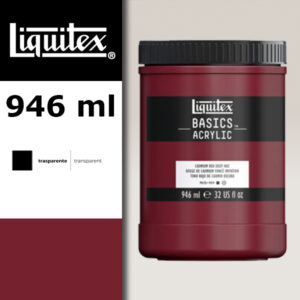 L027 - 311 - Rosso Cadmio Scuro Imit 946 ML Colore Acrilico Liquitex Basics