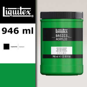 L057 - 312 - Verde Chiaro Permanente 946 ML Colore Acrilico Liquitex Basics