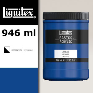 L046 - 420 - Blu Primario 946 ML Colore Acrilico Liquitex Basics