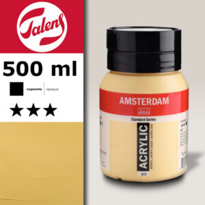 223 - Giallo Napoli Scuro Acrilico 500 ML Amsterdam Acrylic