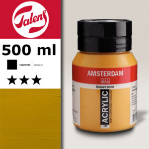 227 - Ocra Gialla Acrilico 500 ML Amsterdam Acrylic