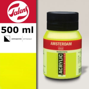 256 - Giallo Reflex Acrilico 500 ML Amsterdam Acrylic