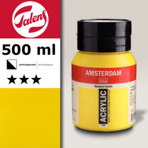 268 - Giallo Azoico Chiaro Acrilico 500 ML Amsterdam Acrylic