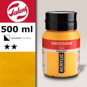 270 - Giallo Azoico Scuro Acrilico 500 ML Amsterdam Acrylic