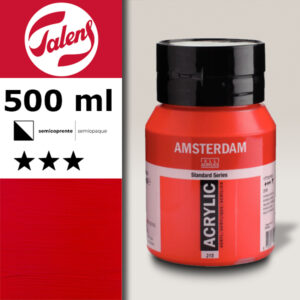 315 - Rosso Pyrrole Acrilico 500 ML Amsterdam Acrylic Talens
