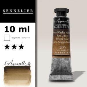 S088 - 205 - Terra d'ombra naturale 10 ML Colori Acquerello Sennelier L'Aquarelle - Extra fine