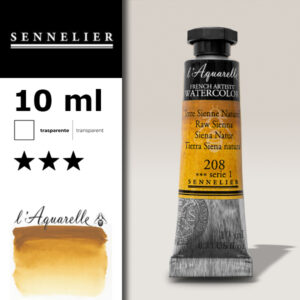 S089 - 208 - Terra di Siena naturale 10 ML Colori Acquerello Sennelier L'Aquarelle - Extra fine