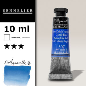 S048 - 307 - Cobalt blue 10 ML Colori Acquerello Sennelier L'Aquarelle - Extra fine