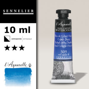 S047 - 309 - Blu di cobalto scuro 10 ML Colori Acquerello Sennelier L'Aquarelle - Extra fine
