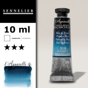 S044 - 318 - Blu di Prussia 10 ML Colori Acquerello Sennelier L'Aquarelle - Extra fine