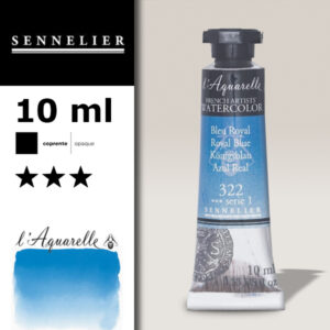 S055 - 322 - Blu reale 10 ML Colori Acquerello Sennelier L'Aquarelle - Extra fine