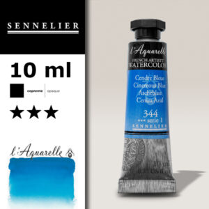 S054 - 344 - Blu cenere 10 ML Colori Acquerello Sennelier L'Aquarelle - Extra fine