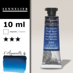 S052 - 399 - Blu Sennelier 10 ML Colori Acquerello Sennelier L'Aquarelle - Extra fine